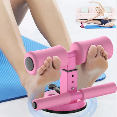 Gym Fitness Suction Cup Type Sit Up Bar