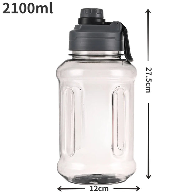 1.5/2.1L Large Capacity Water Bottle